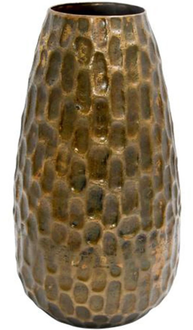 Βάζο 939-124-025 19x30cm Antique Gold Μέταλλο