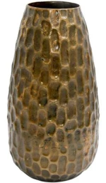 Βάζο 939-124-025 19x30cm Antique Gold Μέταλλο