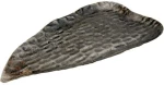 Διακοσμητική Πιατέλα 939-124-031 44x25x3cm Silver Μέταλλο