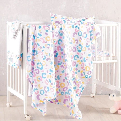 Πάπλωμα Βρεφικό Candy Multi Rythmos 110x150cm 100% Βαμβάκι