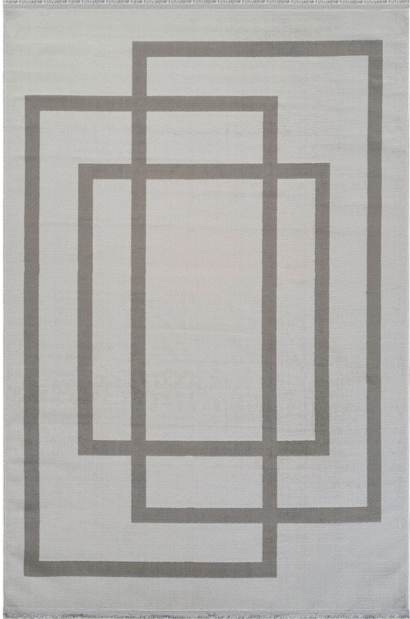 Χαλί Moderno 3338 952CCL2763 Cream-Grey Conceptum Hypnose 150X220cm