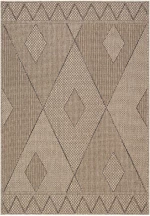 Χαλί Ψάθινο Zola 62001/W A8W Beige Klonaras 67X140cm