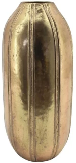 Βάζο 15-10221 Φ21x48,5cm Gold Marhome Μέταλλο