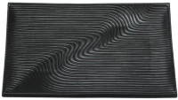 Διακοσμητική Πιατέλα 15-30898-20 49,6x27x5cm Black Marhome Κεραμικό