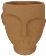Κασπώ Πρόσωπο 06-20298 15x14x17,5cm Terracotta Marhome Τσιμέντο