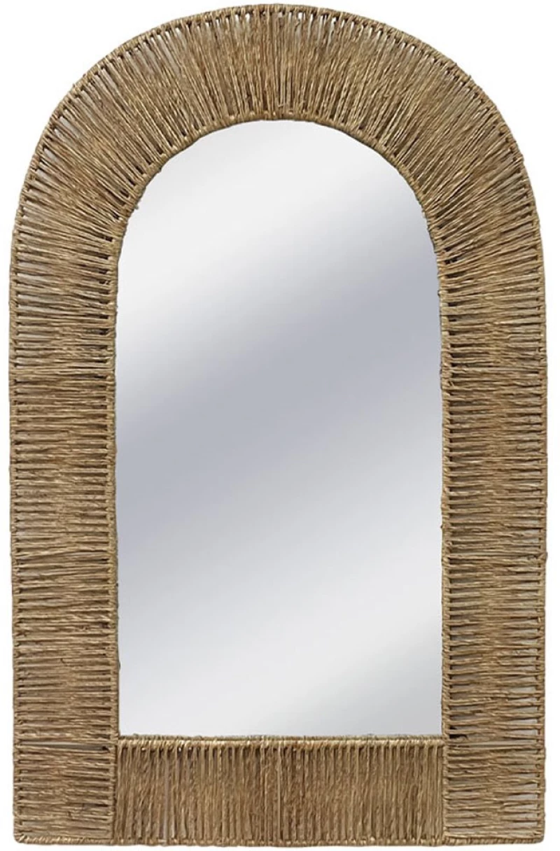 Καθρέπτης Τοίχου 16-94061 45x70cm Natural Marhome Jute