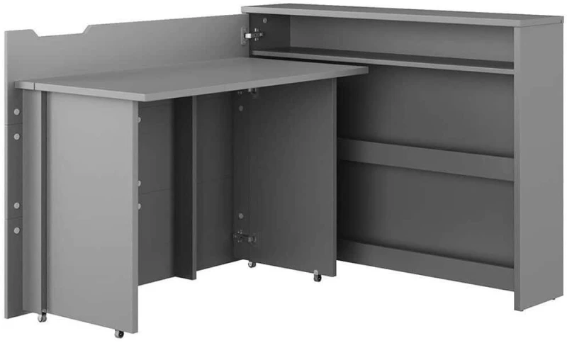 Γραφείο Αναδιπλούμενο Concept L 162648639 115/136x93x27cm Grey