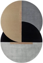 Χαλί Eclypse Grey-Black-Beige Carpet Couture 250X300cm