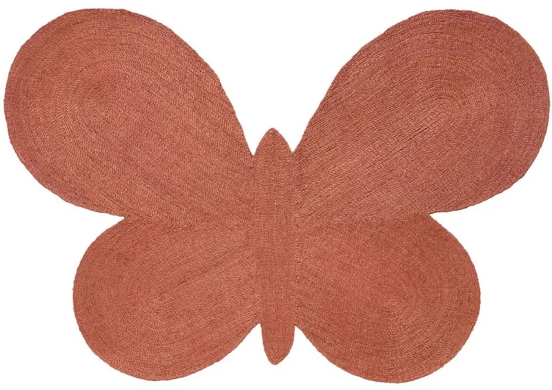 Χαλί Lucia Eames Butterfly Jute Terracotta Nani Marquina 176X120cm