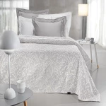 Κουβέρτα Bouquet 2 Όψεων Smoke Guy Laroche King Size 260x250cm 100% Βαμβάκι