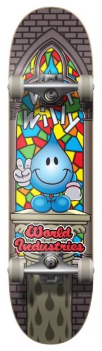 WORLD INDUSTRIES Wet Willy V2 Mini Complete Τροχοσανίδα 6.75'' - Λευκό/Μπλε