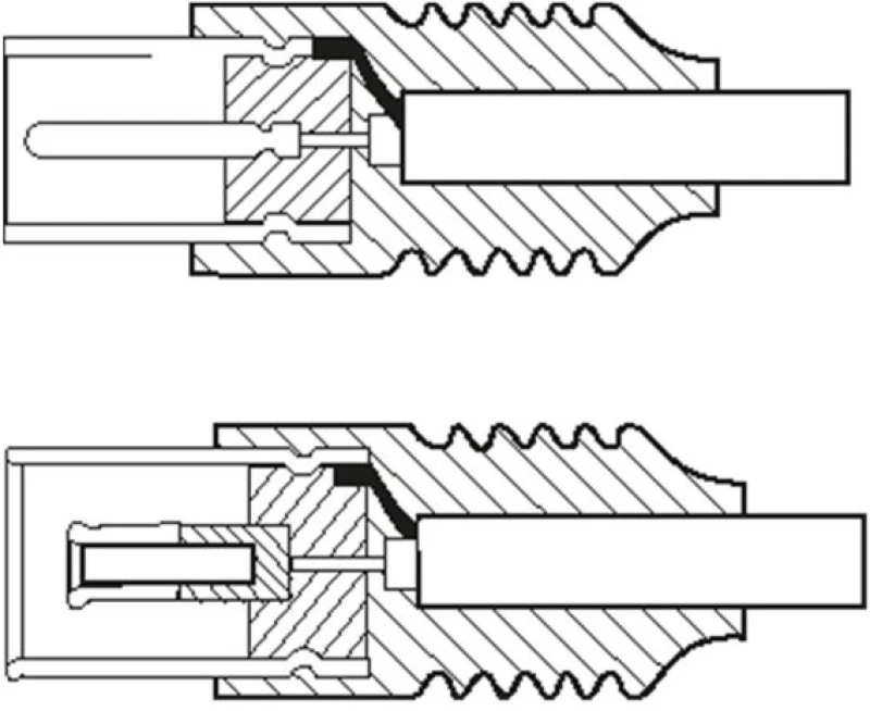 BRIDGE CABLE  Καλώδιο Κεραίας Αρσενικό σε Θηλυκό (