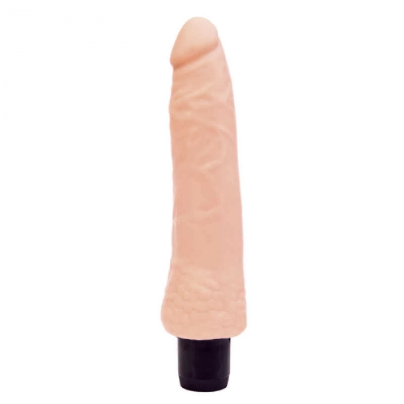 Vibrator Realist Lank Multispeed TPE Natural 20.5 Cm