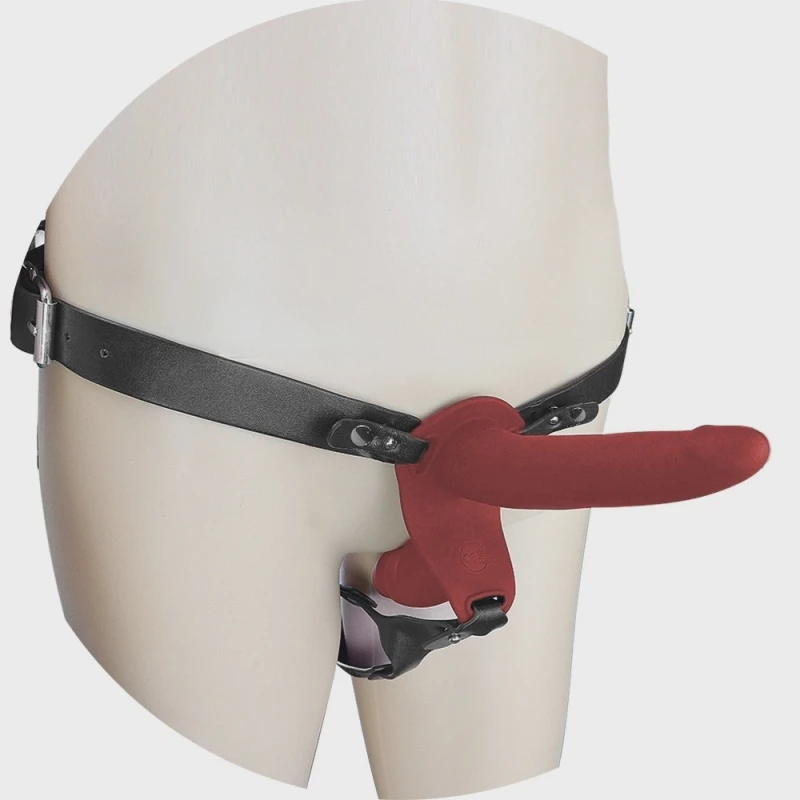 Strap-on for Women, Remote Control, 10 Vibration Modes, Silicone