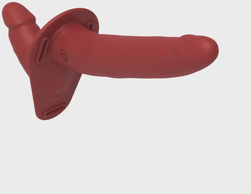 Strap-on for Women, Remote Control, 10 Vibration Modes, Silicone