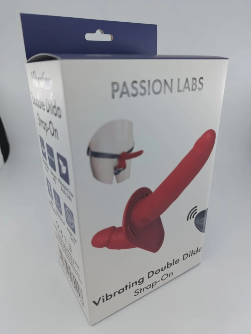 Strap-on for Women, Remote Control, 10 Vibration Modes, Silicone