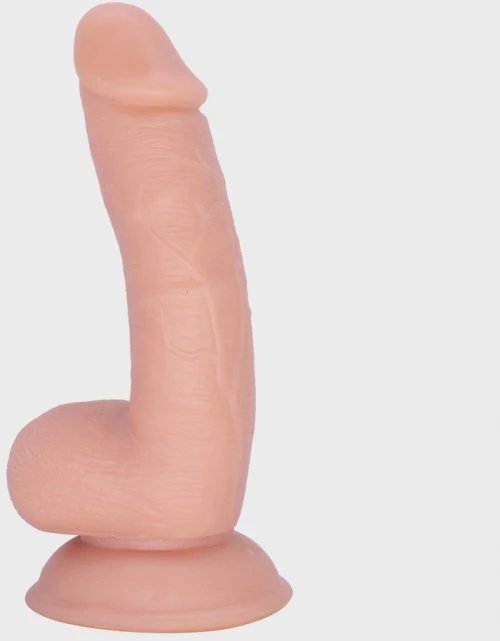No.37 Realistic Dildo, Flesh, 17.9 cm