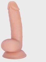 No.37 Realistic Dildo, Flesh, 17.9 cm