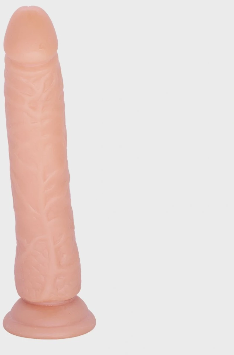No. 36 Realistic Dildo, Premium TPE, Flesh, 21.5 cm, Guilty Toys