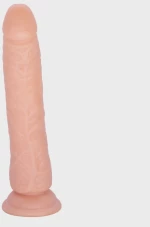 No. 36 Realistic Dildo, Premium TPE, Flesh, 21.5 cm, Guilty Toys