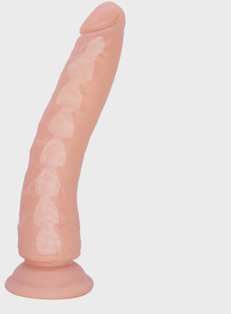 No. 36 Realistic Dildo, Premium TPE, Flesh, 21.5 cm, Guilty Toys