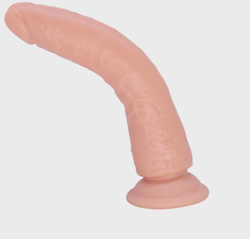 No. 36 Realistic Dildo, Premium TPE, Flesh, 21.5 cm, Guilty Toys