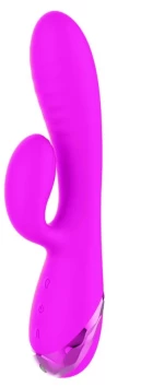 Rabbit Inflatable Sahara Vibrator, 10 Vibration Modes, Silicone,