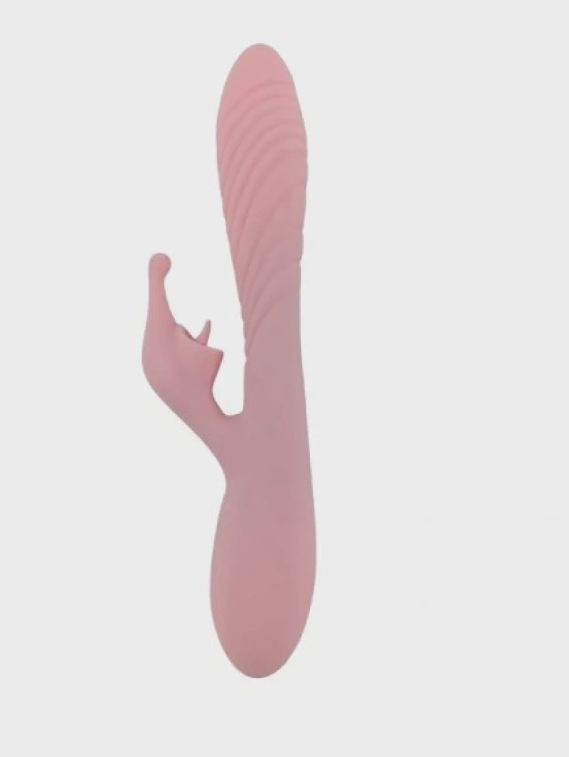 Rabbit Tessa, 10 Modes, Silicone, USB, Pink, 21.8 cm, Mokko Toys
