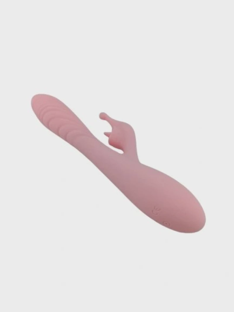 Rabbit Tessa, 10 Modes, Silicone, USB, Pink, 21.8 cm, Mokko Toys