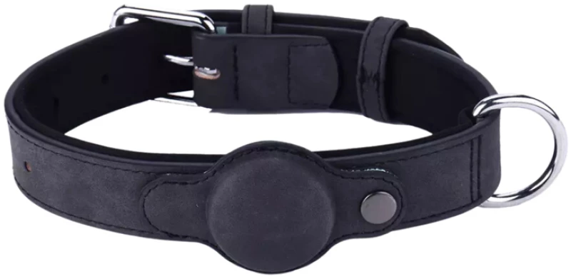 MILI κολάρο με θήκη smart tag MiCollar για σκύλους, large, μαύρο