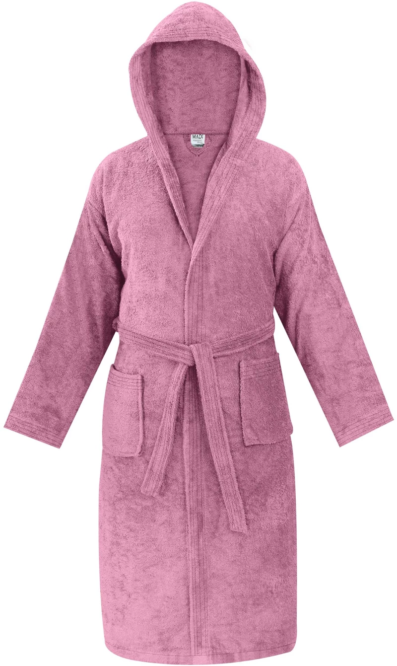 Μπουρνούζι με κουκούλα OLIA NUDE PINK Μπουρνούζι με κουκούλα: XLarge