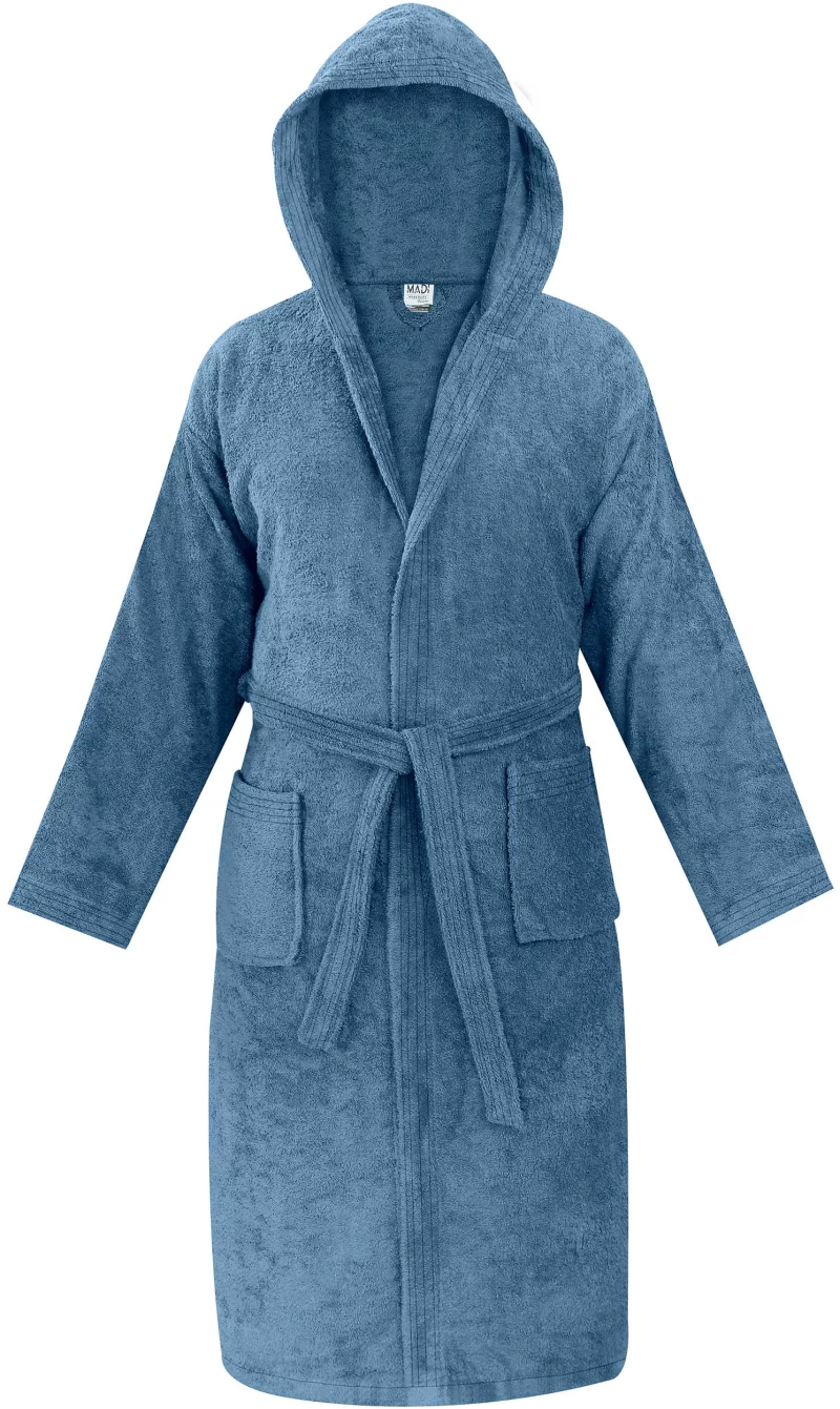 Μπουρνούζι με κουκούλα OLIA DENIM BLUE Μπουρνούζι με κουκούλα: XLarge