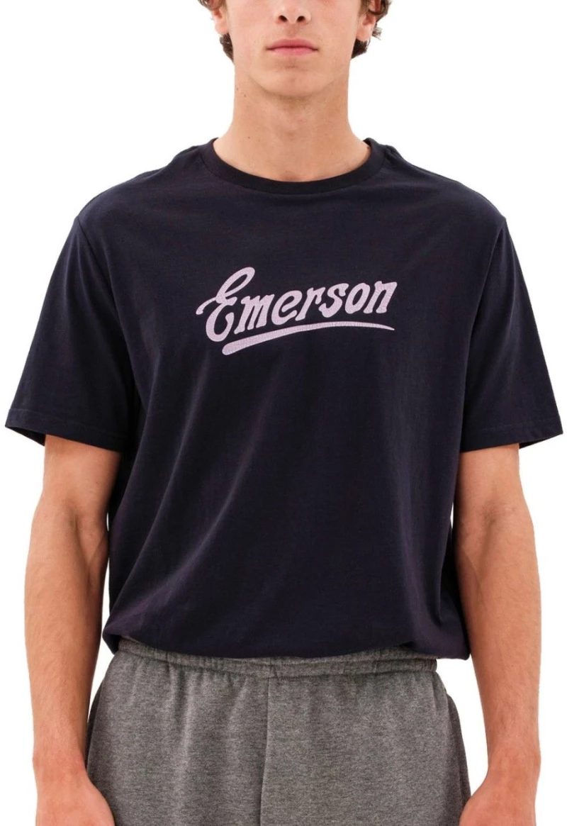 EMERSON Ανδρικό μπλέ navy μπλουζάκι T-Shirt 231.EM33.130 NAVY BLUE  ..
