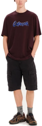 EMERSON Ανδρικό μπορντώ μπλουζάκι T-Shirt 251.EM33.24 WINE ..