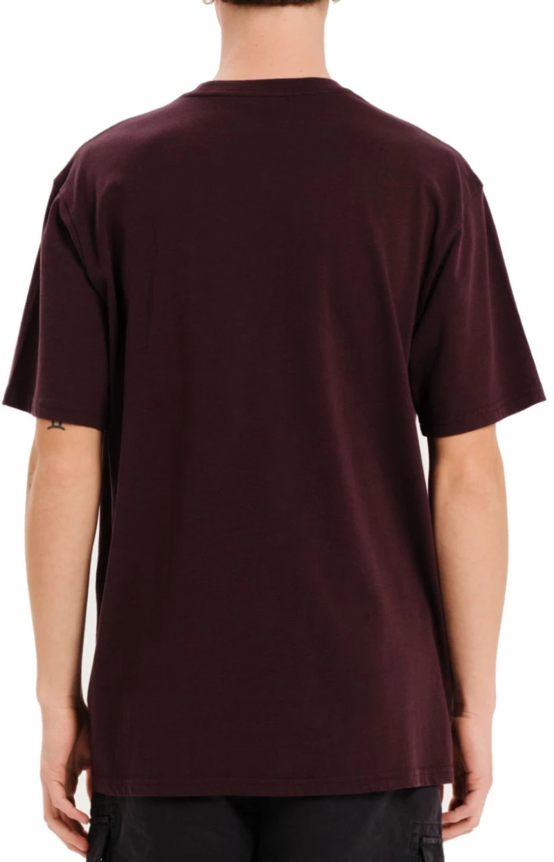 EMERSON Ανδρικό μπορντώ μπλουζάκι T-Shirt 251.EM33.24 WINE ..