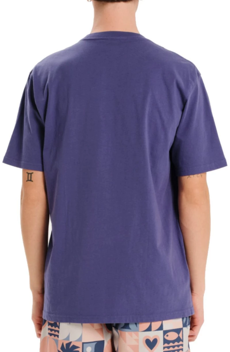 EMERSON Ανδρικό μώβ μπλουζάκι T-Shirt 251.EM33.47 PURPLE ..