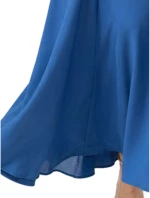 ANNA RAXEVSKY Μπλέ μάξι φόρεμα D26123 LTBLUE
