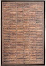 LIBERTA PLOW ΠΙΝΑΚΑΣ ΔΙΑΚΟΣΜΗΣΗΣ 60x90x4cm ΚΑΜΒΑΣ ΚΑΦΕ ΣΚΟΥΡΟ MDF