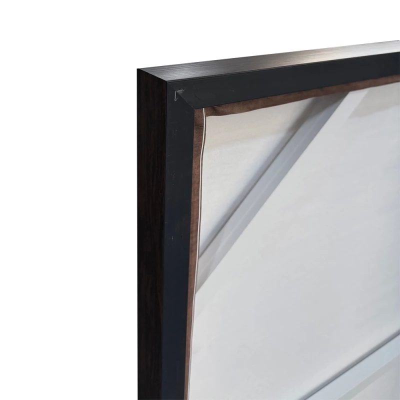 LIBERTA PLOW ΠΙΝΑΚΑΣ ΔΙΑΚΟΣΜΗΣΗΣ 60x90x4cm ΚΑΜΒΑΣ ΚΑΦΕ ΣΚΟΥΡΟ MDF