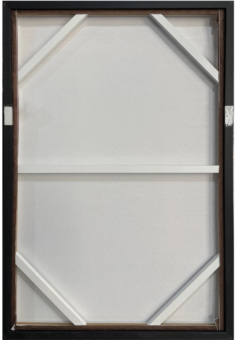 LIBERTA PLOW ΠΙΝΑΚΑΣ ΔΙΑΚΟΣΜΗΣΗΣ 60x90x4cm ΚΑΜΒΑΣ ΚΑΦΕ ΣΚΟΥΡΟ MDF