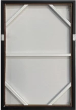 LIBERTA PLOW ΠΙΝΑΚΑΣ ΔΙΑΚΟΣΜΗΣΗΣ 60x90x4cm ΚΑΜΒΑΣ ΚΑΦΕ ΣΚΟΥΡΟ MDF