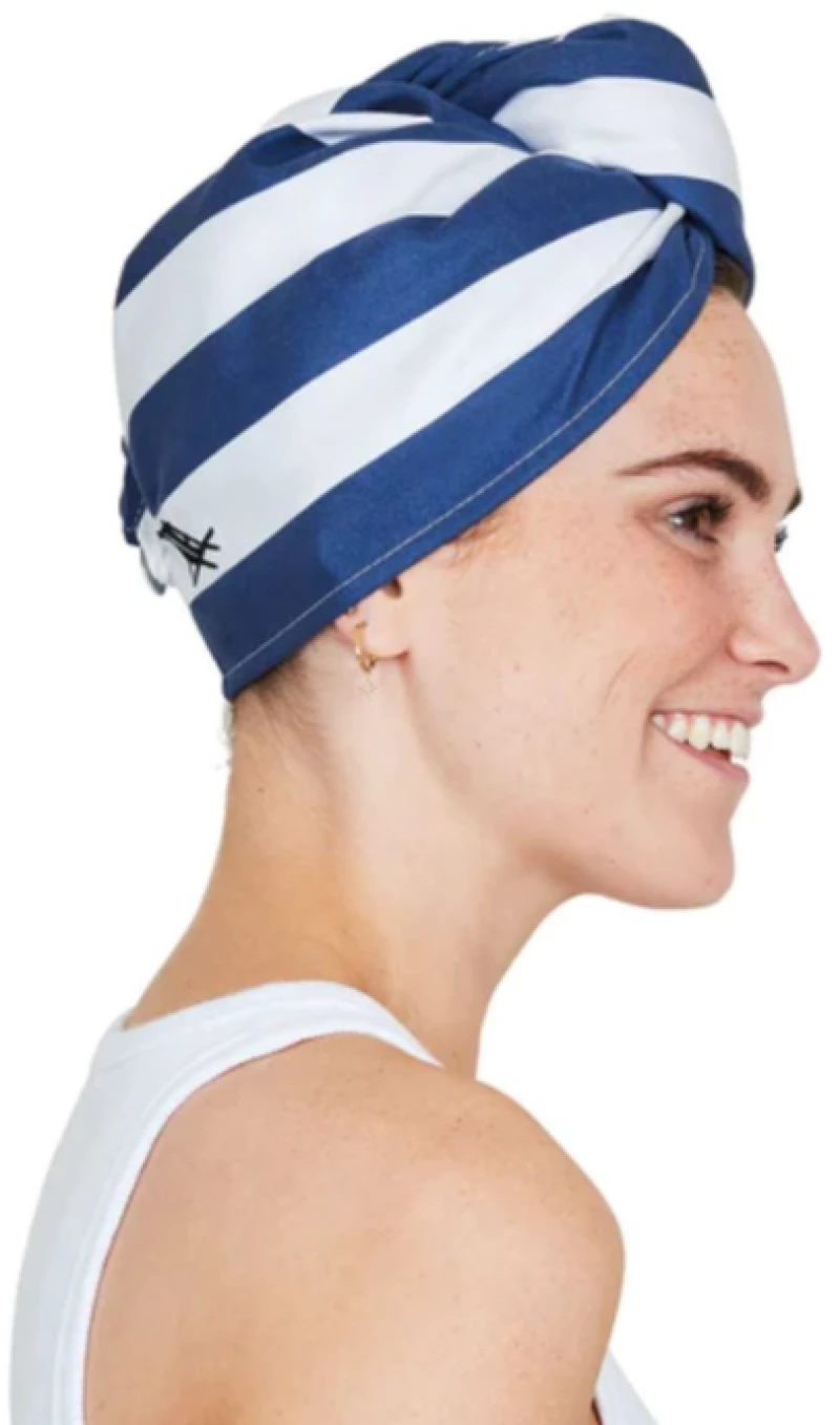 Dock & Bay Πετσέτα μαλλιών 63x26cm Whitsunday Blue 5060668830352