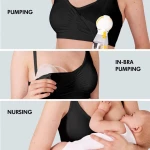 Medela Στηθόδεσμος Θηλασμού & Άντλησης 3in1 Nursing and Pumping Bra Μαύρο Small 101043828