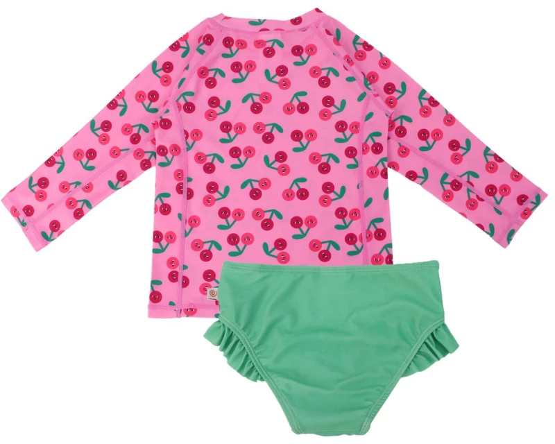 Zoocchini Σετ UV Μαγιό και Μπλούζα Cherry - 2 ΕΤΩΝ ZOO16410-2T Κορίτσι
