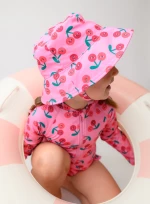 Zoocchini Σετ UV Μαγιό και Μπλούζα Cherry - 2 ΕΤΩΝ ZOO16410-2T Κορίτσι