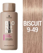 SCHWARZKOPF Professional GLOW TONER Acidic Toner with Zero Lift 9-49 BISCUIT 60ml