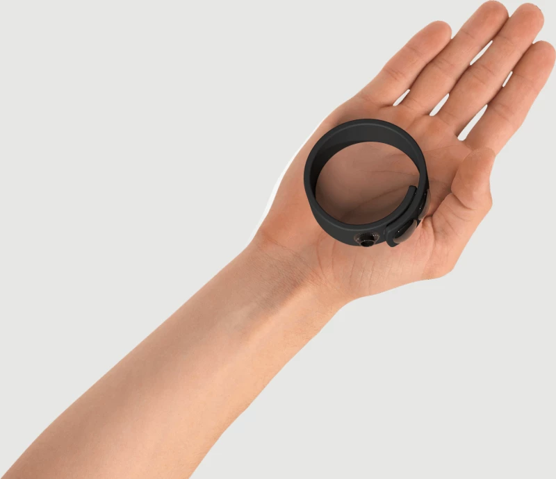 Ρυθμιζόμενο Δαχτυλίδι Πέους Hero Adjustable Cock Ring - Μαύρο