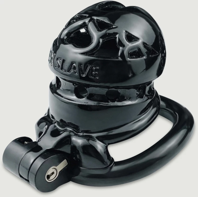 Κλουβί Πέους Sex Slave Medium Chastity Cage 6,5 x 3,5 cm - Μαύρο