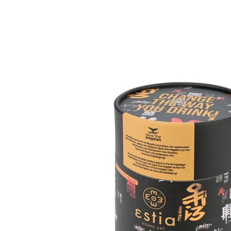 Estia Θερμός Coffee Mug Save The Aegean 350ml Tokyo Underground 01-22907