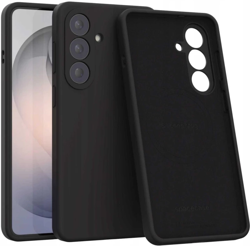 Θήκη Samsung Galaxy S26 Plus Spacecase Silicone Mag Case Σιλικόνης με MagSafe - Black (5905719139599)